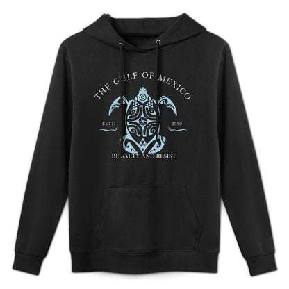 Gulf of Mexico Turtle BE SALTY AND RESIST Medium-Weight Fabric Hoodie
