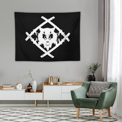 Xavier Wulf Merch Xavier Wulf Logo Tapestry
