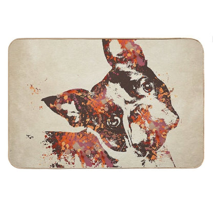 Boston Terrier Bath Mat