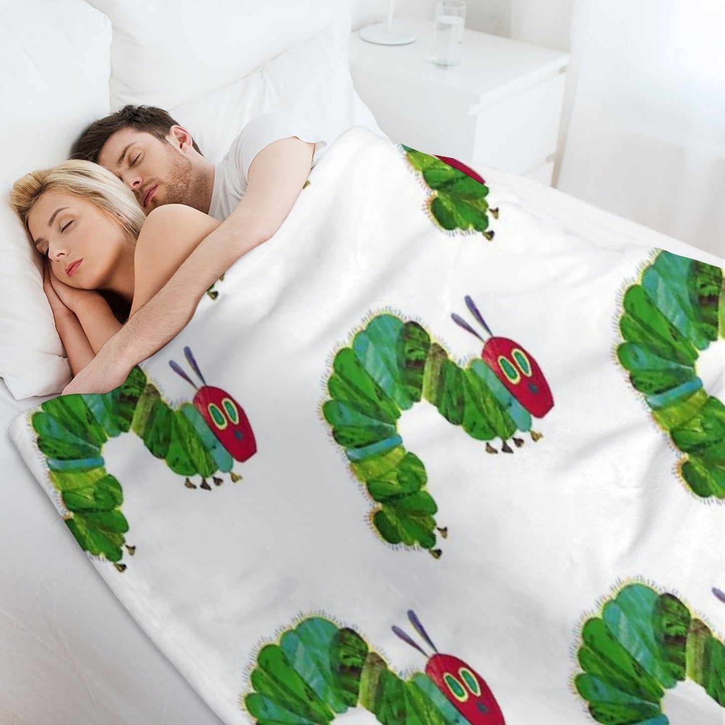 The Very Hungry Caterpillar Throw Blanket
