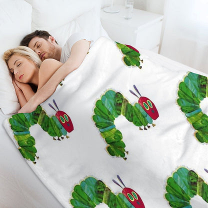 The Very Hungry Caterpillar Throw Blanket