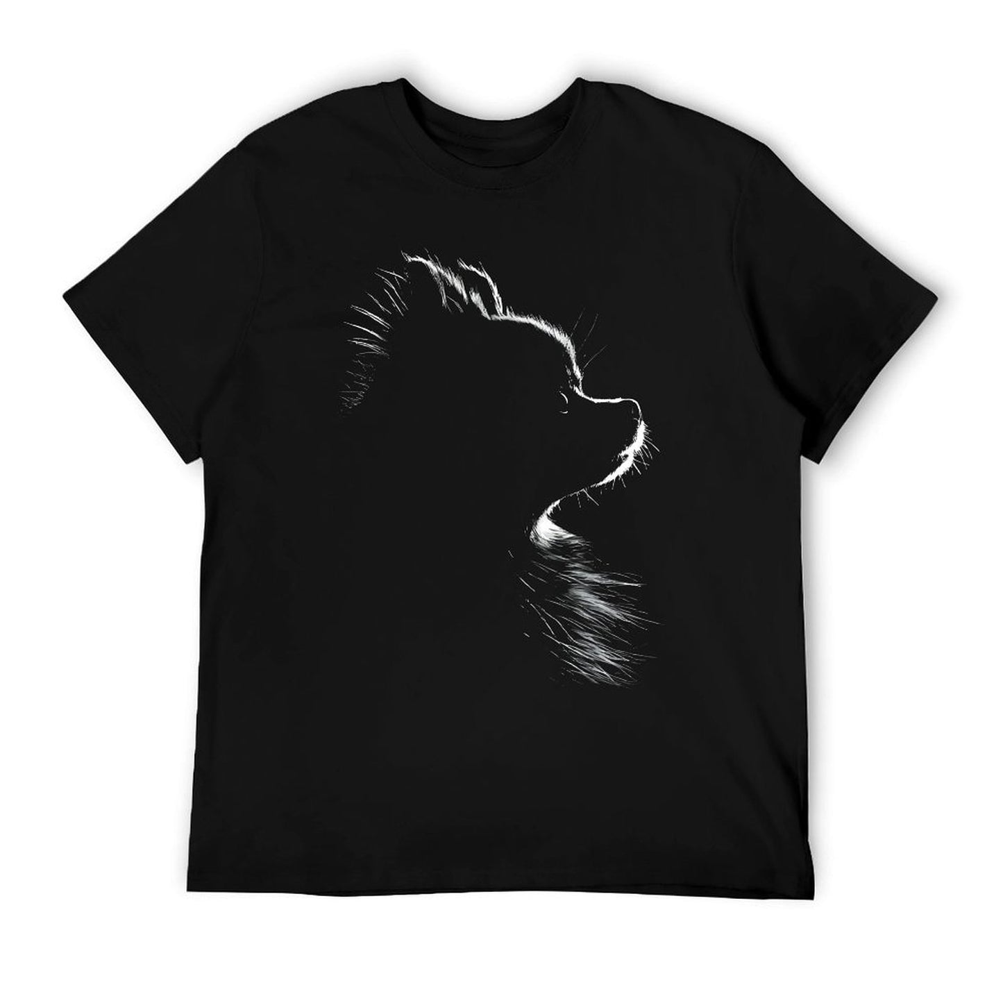Retro Pomeranian Silhouette T-Shirt