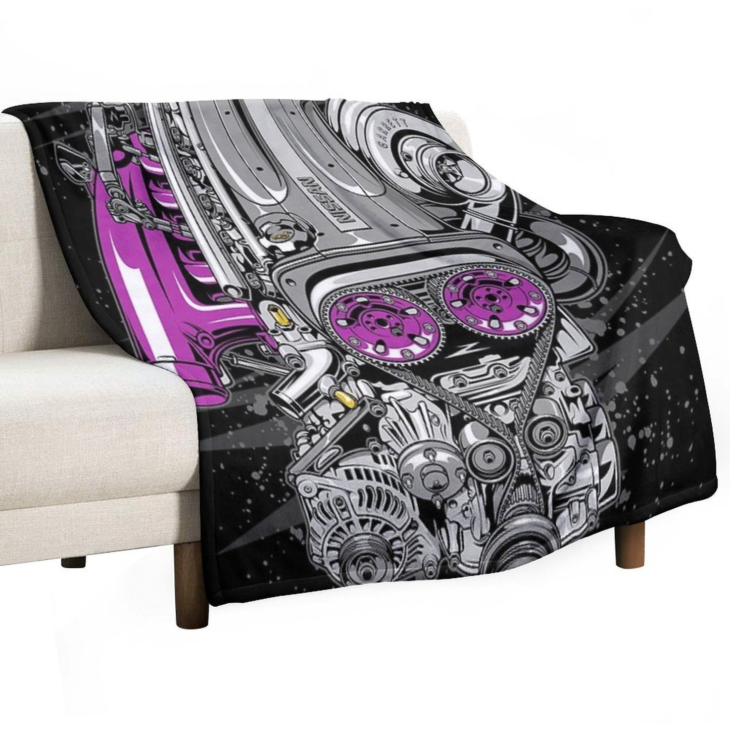 Nissan RB26 Engine Throw Blanket