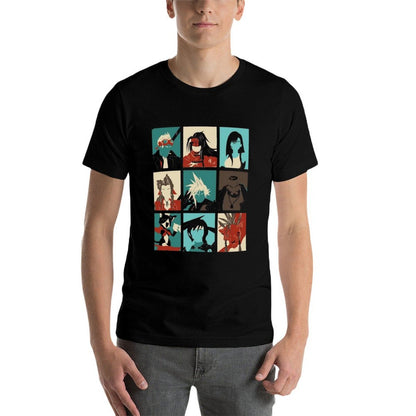 Fantasy Final Seven  Trendy Pattern T-Shirt