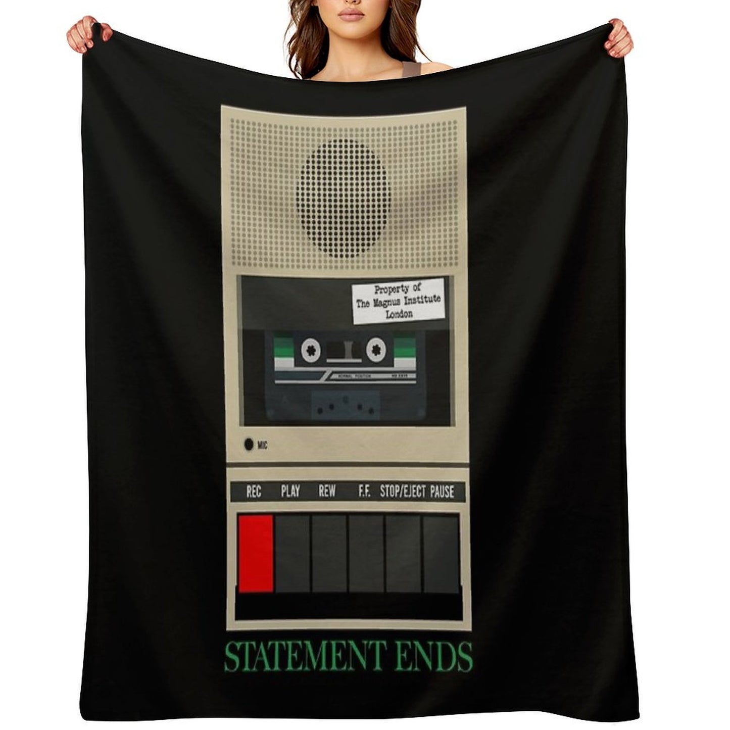 Statement Ends Throw Blanket