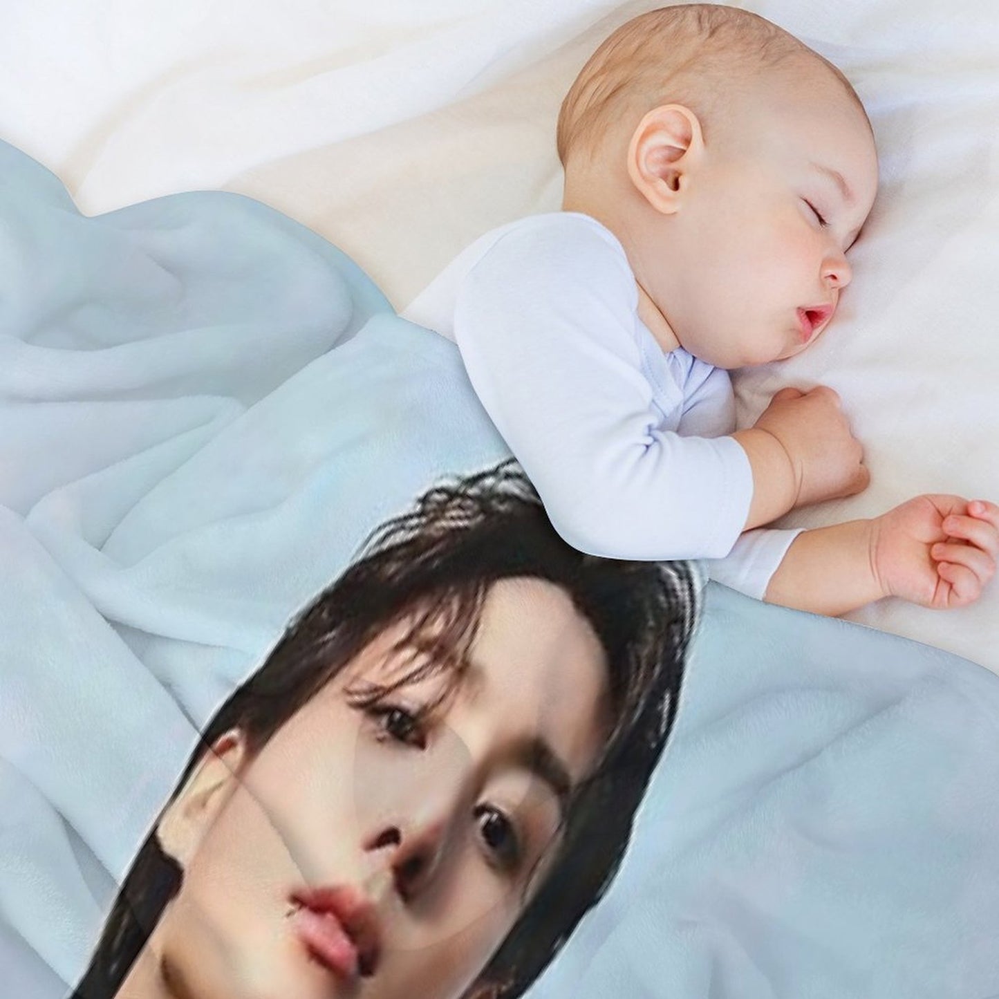 Jungkook Colored Throw Blanket