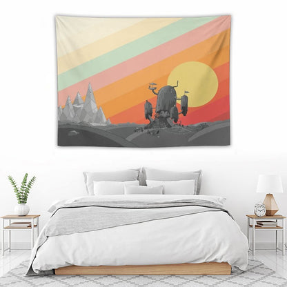 Land Of Ooo (Adventure Time) Tapestry