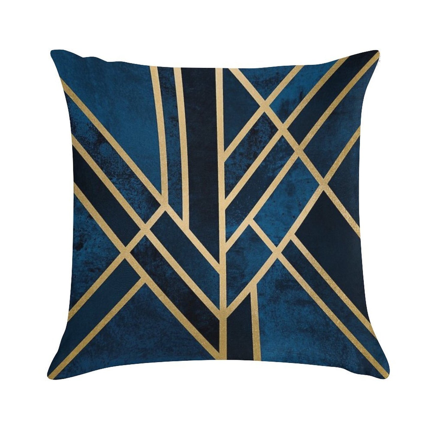 Art Deco Midnight Soft Decorative Cover Throw Pillow