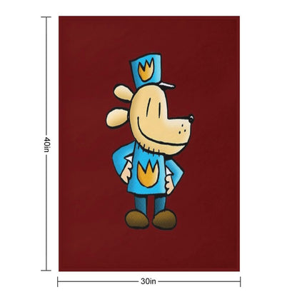 Dogman Throw Blanket