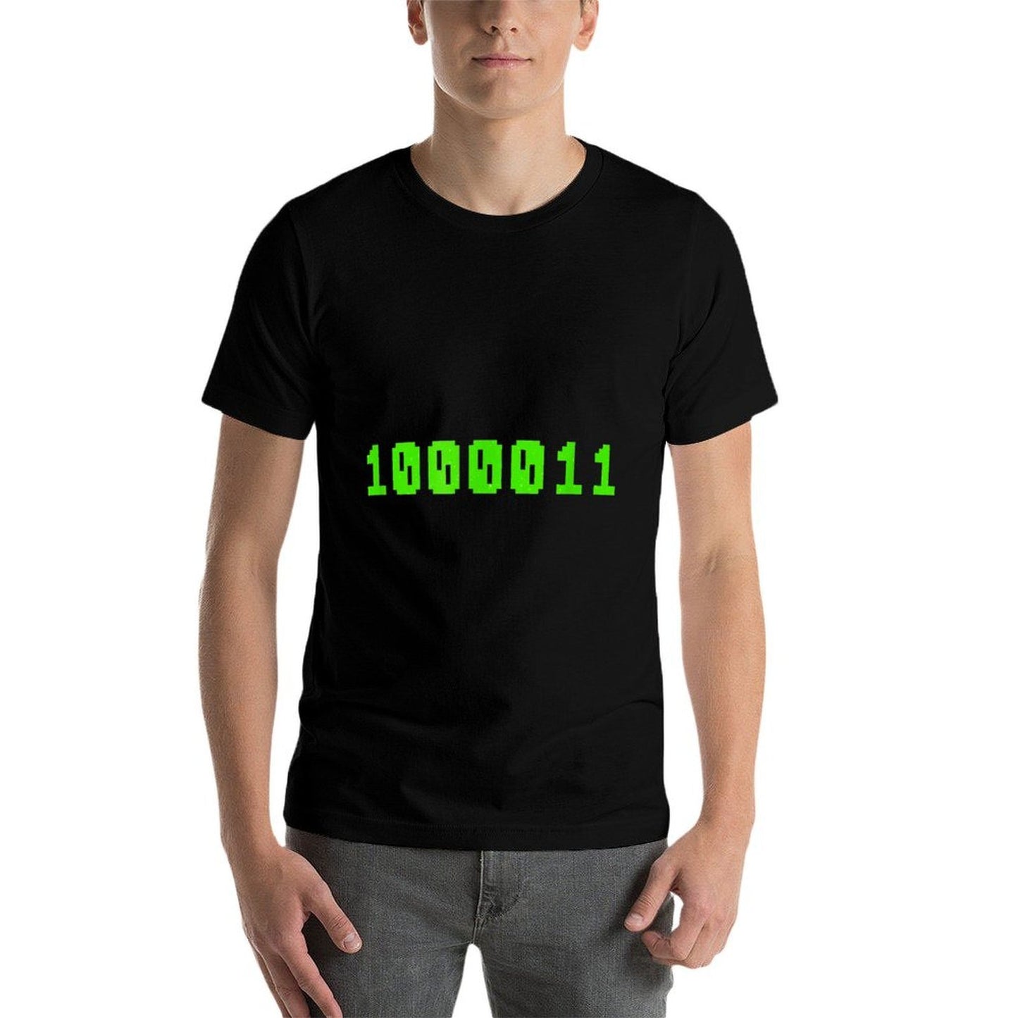 1000011 Binary Code for 67 Funny Tech Meme Computer  Durable T-Shirt