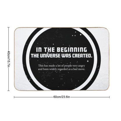 Douglas Adams Bath Mat