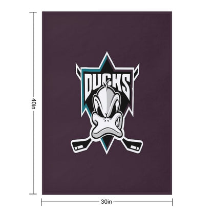 The Mighty Ducks Game Changers Throw Blanket