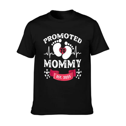 Womens 1st Time Mom EST 2025 New First Mommy Mothers Day T-Shirt