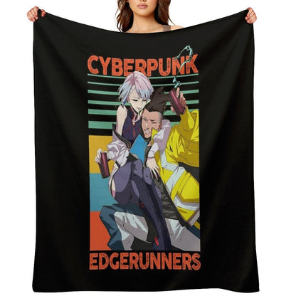 CYBERPUNK - EDGERUNNERS Throw Blanket
