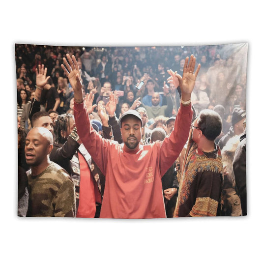 Kanye West Square Garden Tapestry