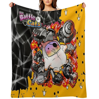 Battle Cats - Subterra Guardians Throw Blanket