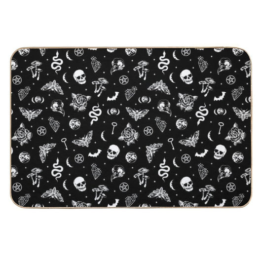 Witchcraft B&W  Repositionable Bath Mat