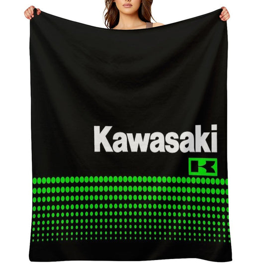 KAWASAKI Team Throw Blanket