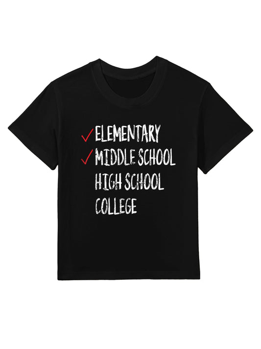 Funny 8th Grade Graduation Gift Middle School Graduation Kids T-Shirt