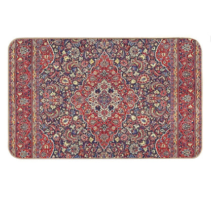 Northwest Persian Silk Carpet Print Bath Mat