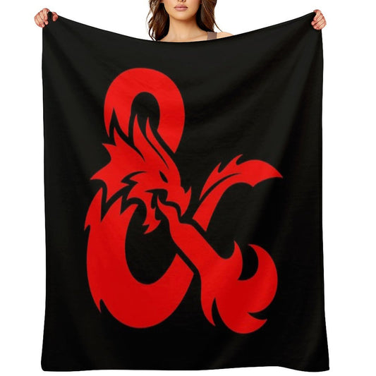 Dungeons & Dragons Logo Throw Blanket