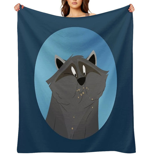 Meeko Pocahontas Throw Blanket