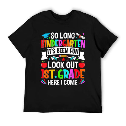 Kindergarten Graduation Shirt 2025 Kids Boys Girls Graduate T-Shirt