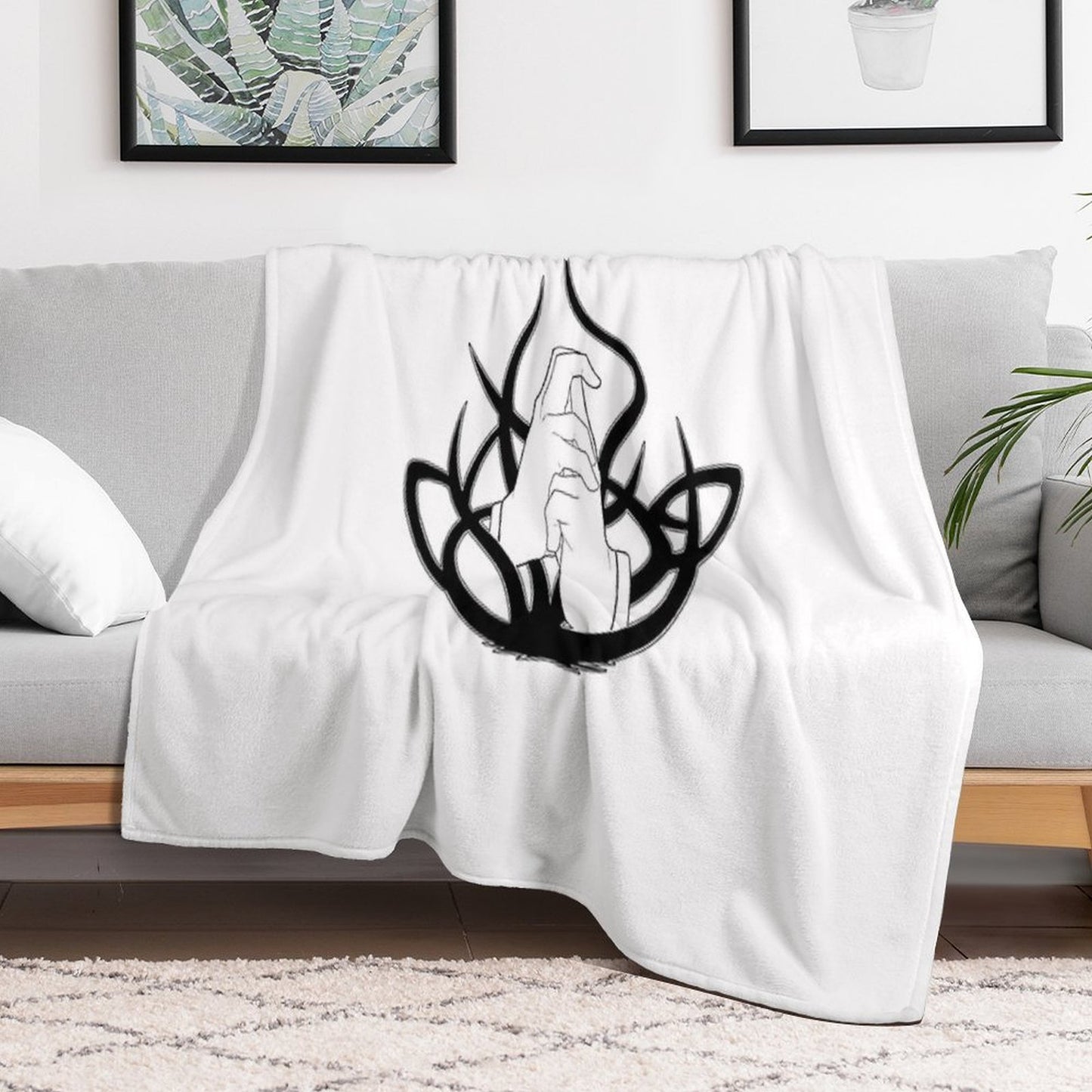 The Shadow Master Throw Blanket