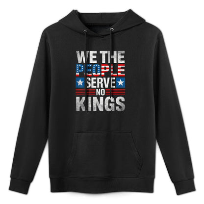 No King Patriotic Freedom for Men Women Gifts Shrink-Resistant Hoodie