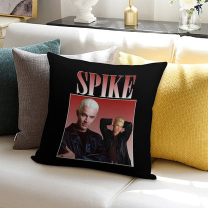 Spike Retro Design Classic Throwback Soft Easy Maintenance Throw Pillow