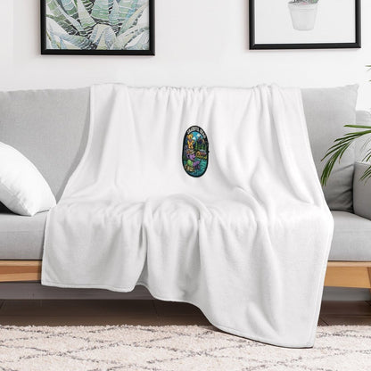 Grateful Dead Fly Fishing Throw Blanket