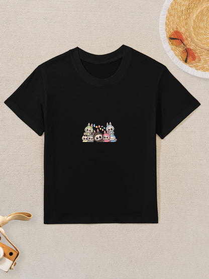 Labubu Lover Cute Labubu The Monsters Men Women Kids T-Shirt