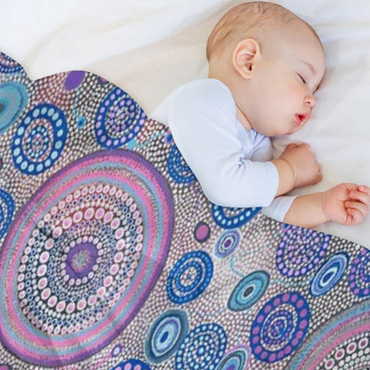 Seven Sister's Dreaming Throw Blanket