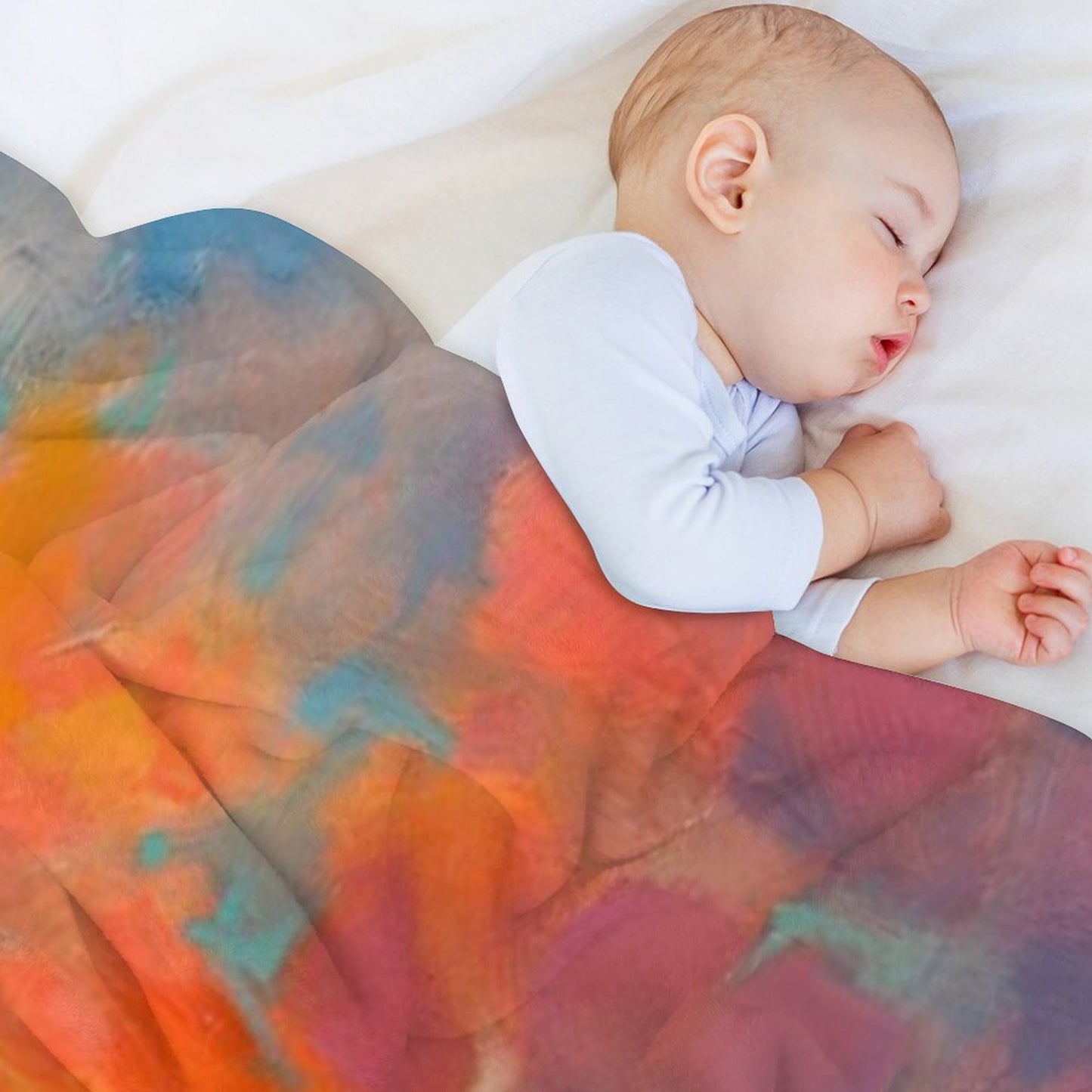 Vivid Light 3 Throw Blanket