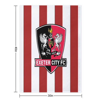 Exeter City FC Throw Blanket