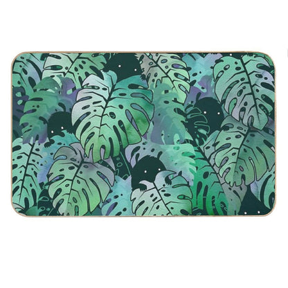 Monstera Monsters Bath Mat