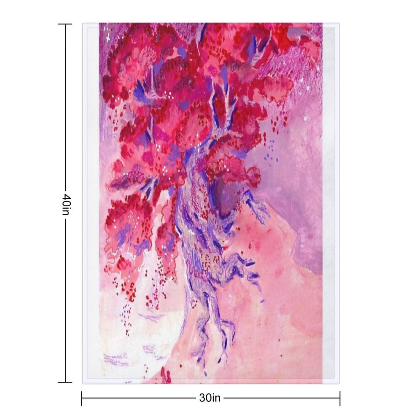 Calla's Panakes Tree - Keeper Of The Lost Cities Throw Blanket