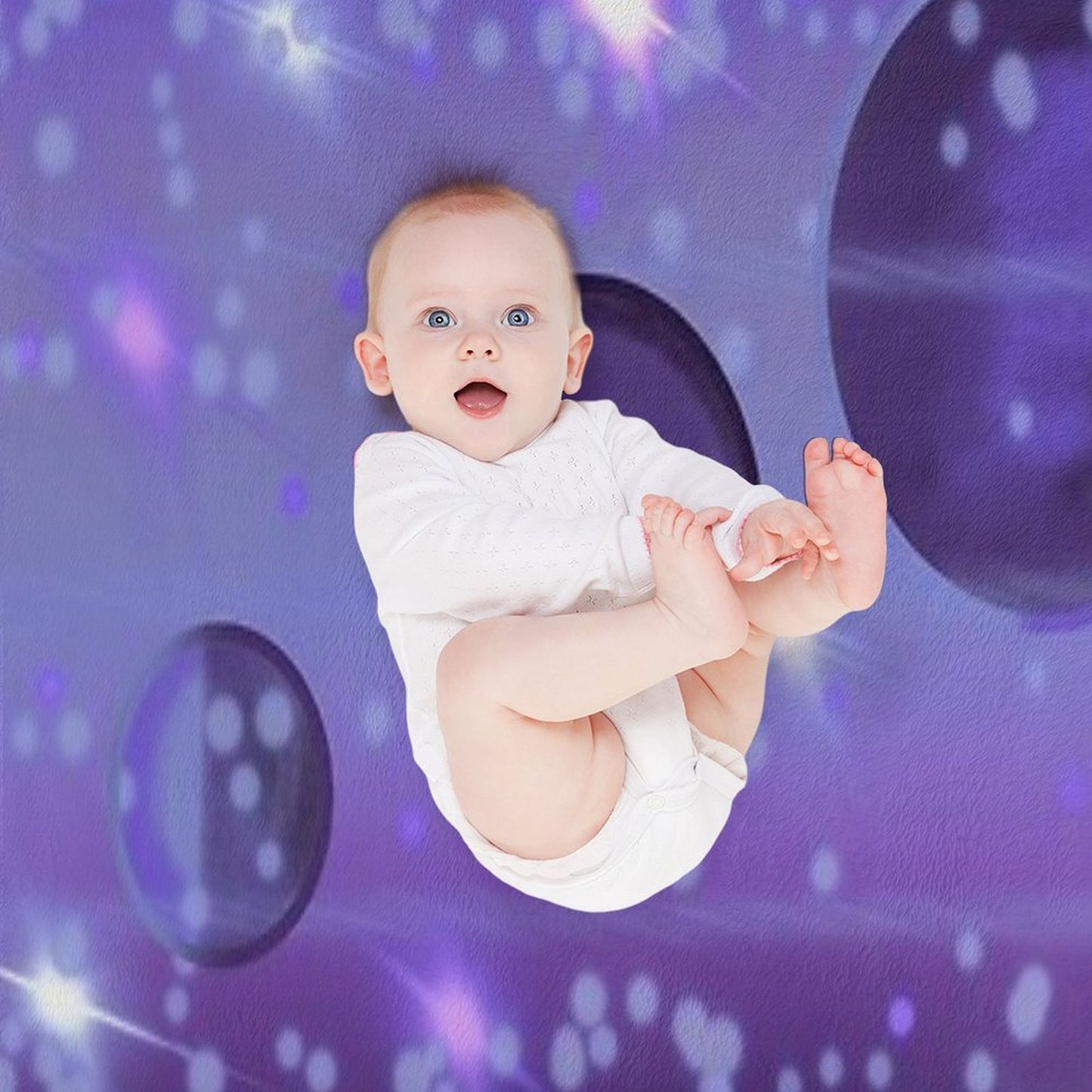 L Blank Throw Blanket