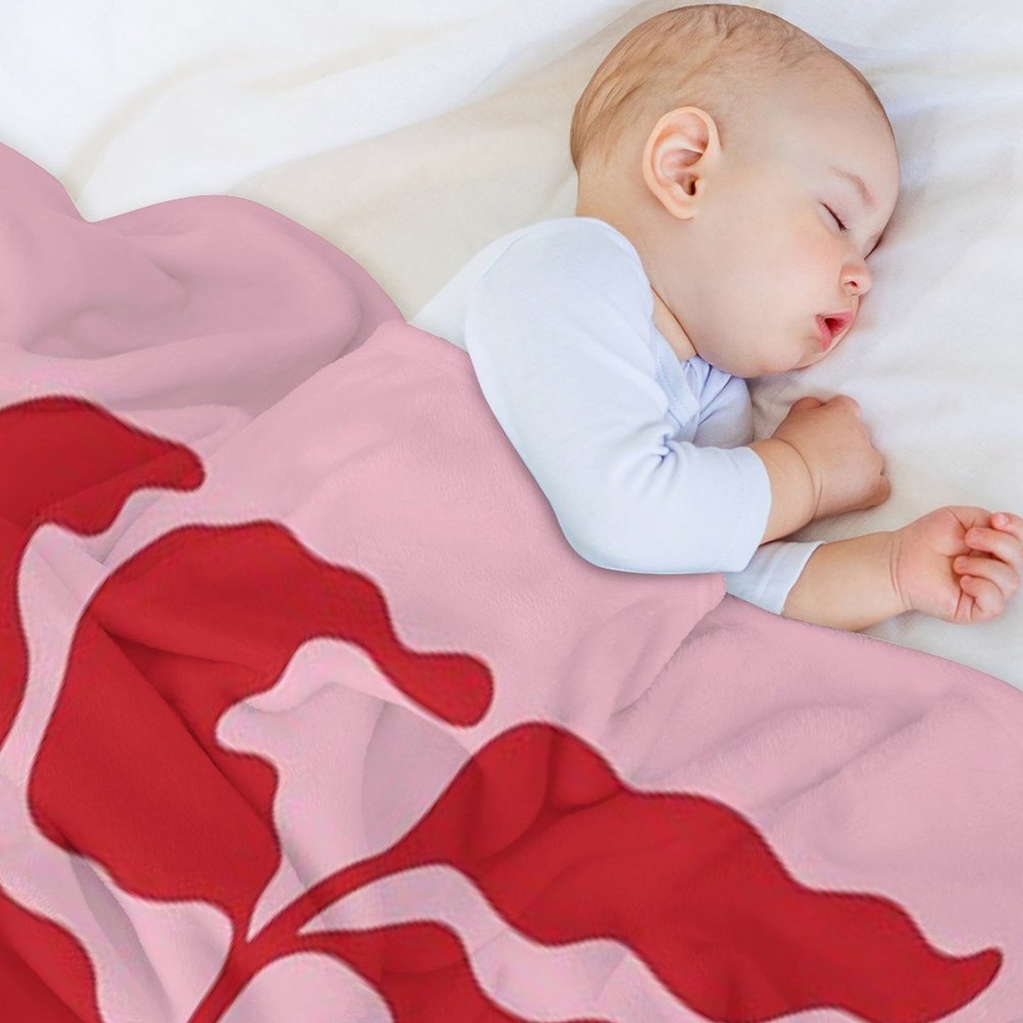 Wild Ferns Wine Edition Art Print  Mid-Century Edition Throw Blanket