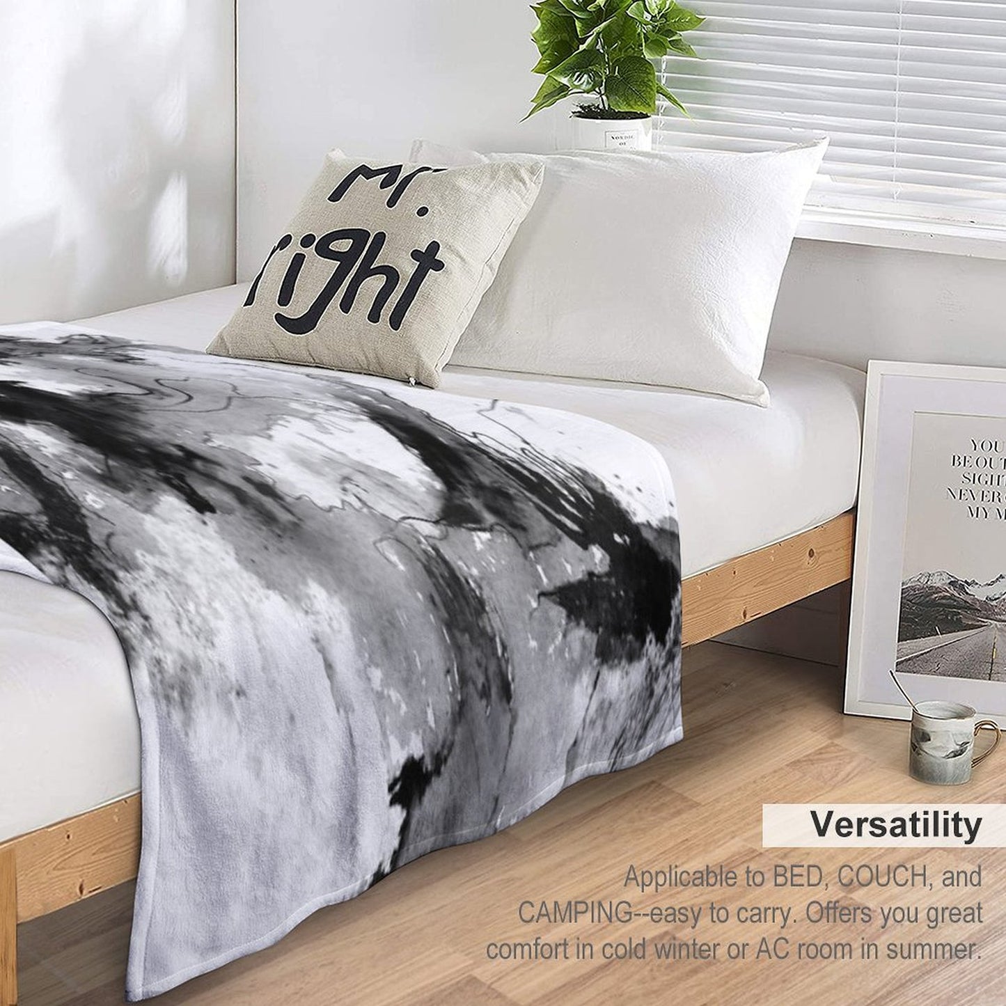 Ravens Throw Blanket