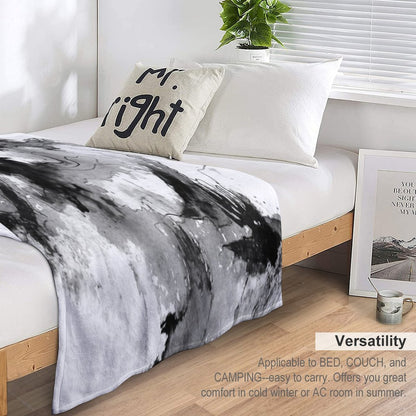 Ravens Throw Blanket