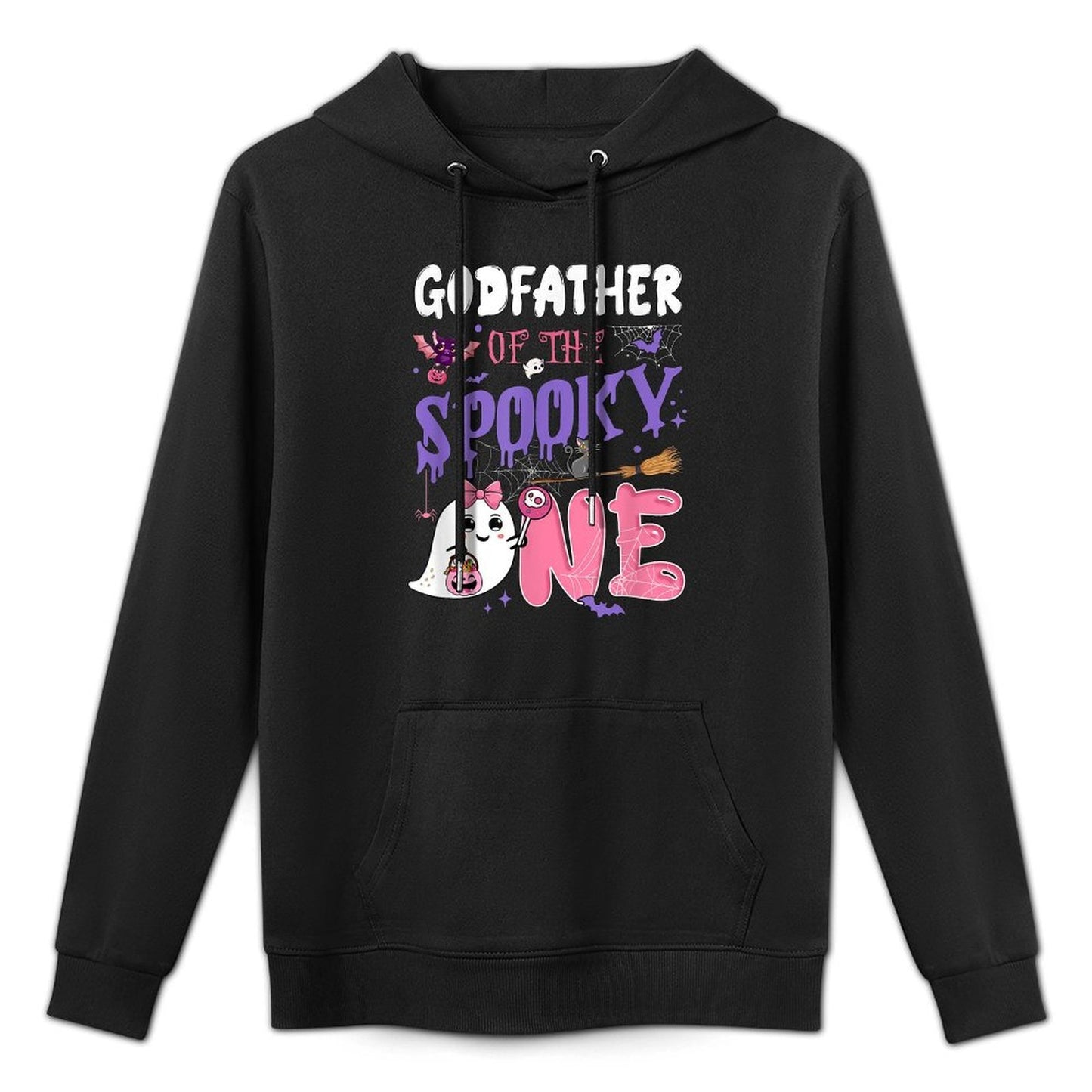 Godfather Of The Spooky One 1St Birthday Girl Halloween Layering Staple Hoodie