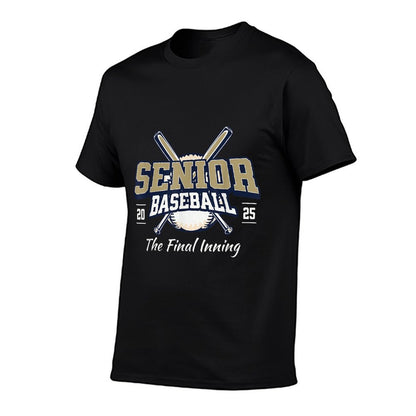 Senior Baseball 2025 The Final Inning T-Shirt