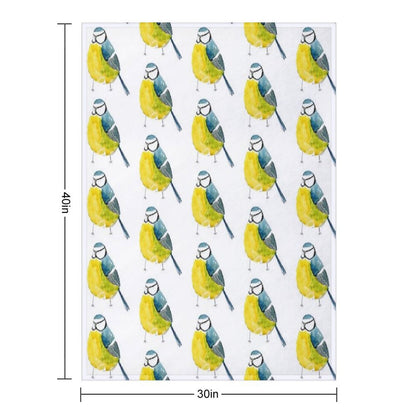 Mr Plump Throw Blanket