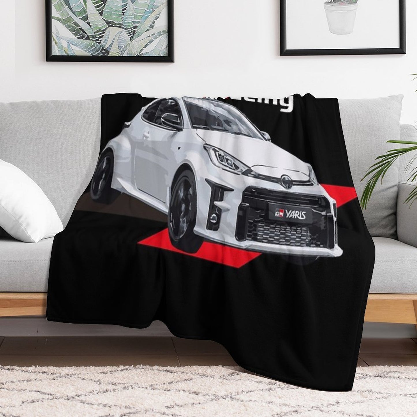 TOYOTA GR YARIS - Gazoo Racing Throw Blanket