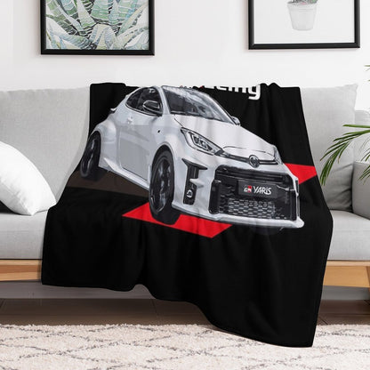 TOYOTA GR YARIS - Gazoo Racing Throw Blanket