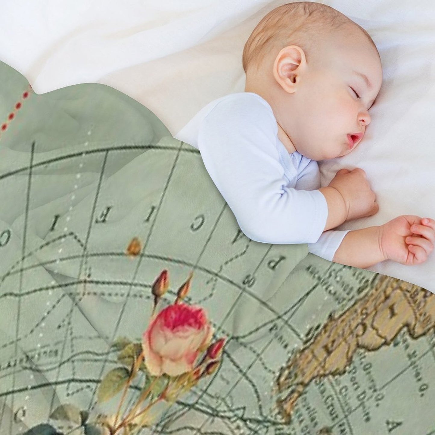 Antarctic Broadcast Throw Blanket