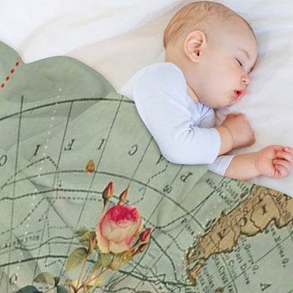 Antarctic Broadcast Throw Blanket