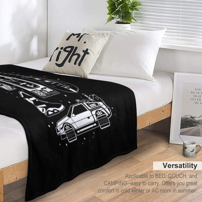 BTTF Icon Set Throw Blanket