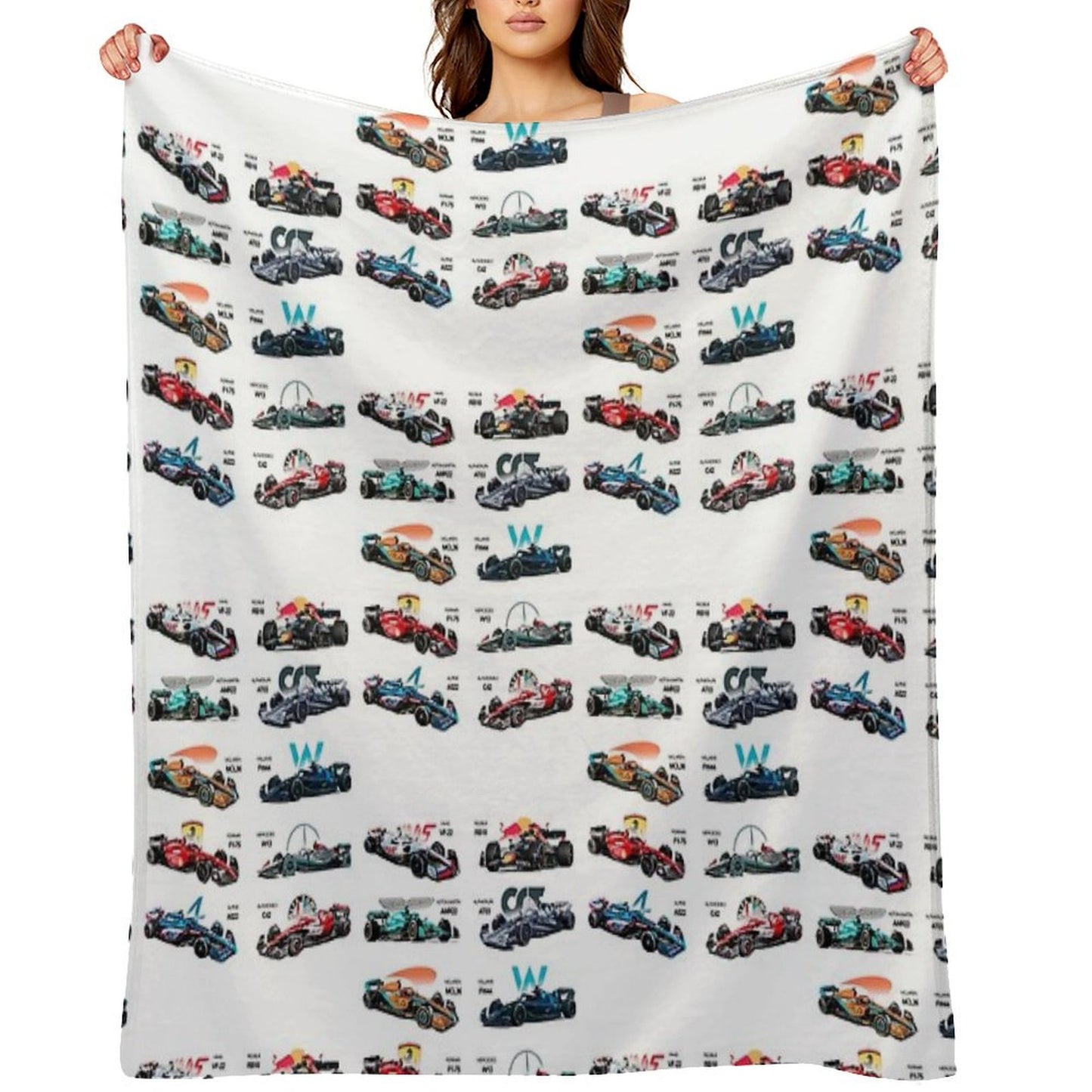 F1 All Cars 2022 Throw Blanket